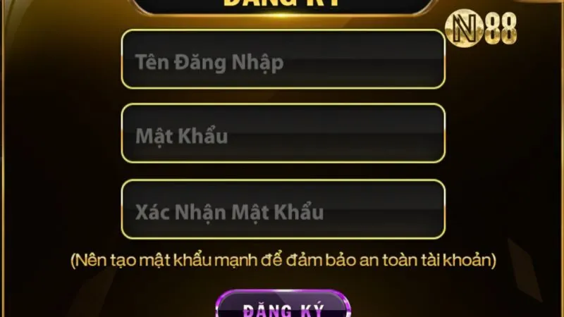 Hướng dẫn đăng ký tài khoản N88