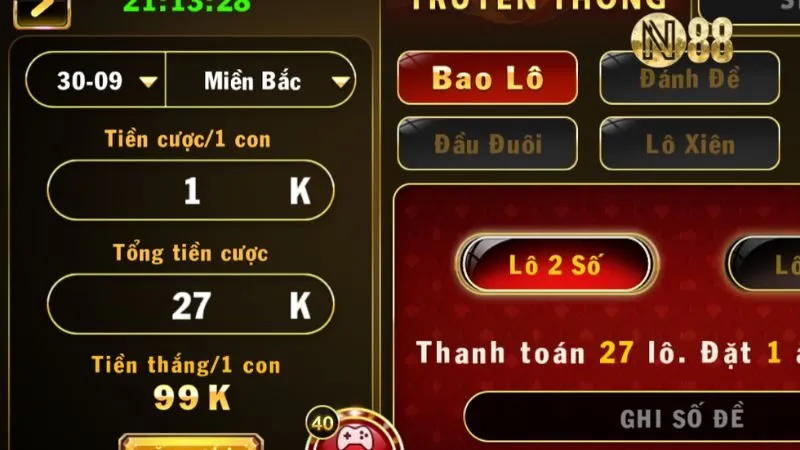 Hướng dẫn cách chơi lô đề tại N88