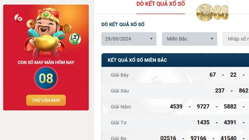 Xổ số tại N88 là gì?